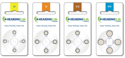 HearingLife Battery Sizes